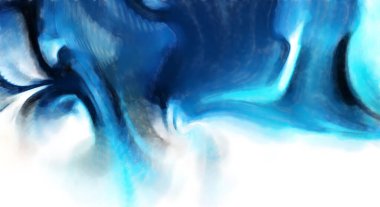 Modern sanat. Renkli çağdaş sanat eserleri. Renkli boya darbeleri. Soyut arkaplanda fırça darbeleri. fırça boyası.