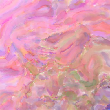 Çağdaş sanat. El işçiliğinin renkli dokusu. Modern resim. Yüzeyde suluboya vuruşlar. Sanatsal arkaplan resmi. Tablo üzerinde soyut resim. Fırça darbeleri.