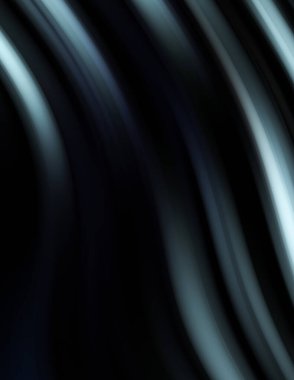 Siyah arka planda renkli düz çizgiler. Sıvı ve sıvı renkli dalgalar karanlıkta akıyor. Duvar kağıdı, afiş, arkaplan, kart, kitap, kapak, poster, afiş, broşür