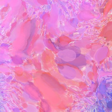 El yapımı sürreal soyut desenli suluboya. Modern sanatsal resim. 2D çizim. Arkaplan boyası karışımı. Yaratıcı duvar sanatı. Çağdaş sanat.