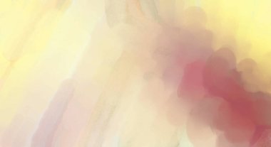 Alkol mürekkebini andıran rahatlatıcı fırça darbelerinin modern resmi. Poster, duvar sanatı, afiş, kart, kitap kapağı veya ambalaj için pastel renkli suluboya resim.