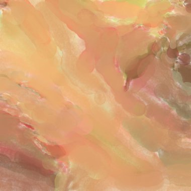 Çağdaş sanat. El işçiliğinin renkli dokusu. Modern resim. Yüzeyde suluboya vuruşlar. Sanatsal arkaplan resmi. Tablo üzerinde soyut resim. Fırça darbeleri. 