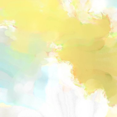 Taranmış Boyalı Soyut Arkaplan. Fırça darbesi ile boyanmış. Boya darbeleri. 2B Görüntü.