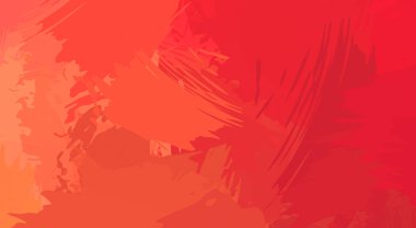 Fırça darbesi ile boyanmış. Sanatsal canlılık ve renkli duvar kâğıdı. Kaotik resim. Taranmış Boyalı Soyut Arkaplan. 