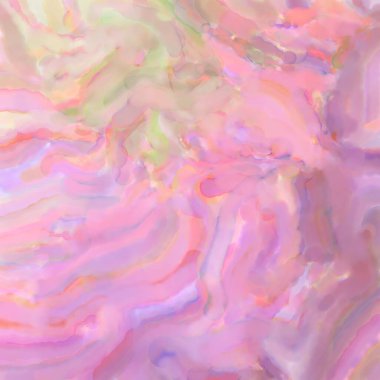 Çağdaş sanat. El işçiliğinin renkli dokusu. Modern resim. Yüzeyde suluboya vuruşlar. Sanatsal arkaplan resmi. Tablo üzerinde soyut resim. Fırça darbeleri.