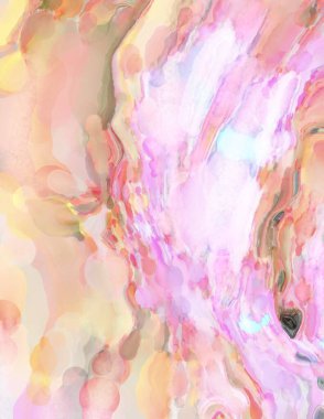 Modern sanat eserleri. Artistik suluboya fon malzemesi. Eşsiz suluboya rastgele desen. Yaratıcı soyutlama. Dijital doku duvar kağıdı. 2d illüstrasyon. 