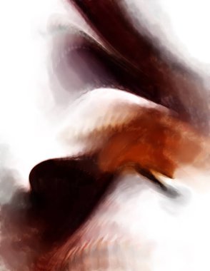 Modern sanat. Renkli çağdaş sanat eserleri. Renkli boya darbeleri. Soyut arkaplanda fırça darbeleri. fırça boyası.
