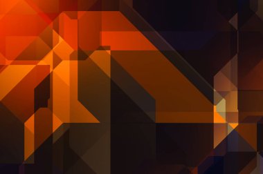 Dinamik bileşime sahip minimalist düz stil içinde modayı takip eden geometrik soyut arkaplan. 