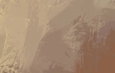 Renkli fırça darbelerinin soyut arkaplanı. fırçalanmış canlı duvar kağıdı. resmedilmiş sanat eseri. Eşsiz ve yaratıcı illüstrasyon.