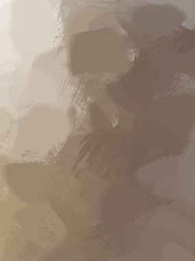 Vahşi fırça darbeleri. Taranmış Boyalı Soyut Arkaplan. Fırça darbesi ile boyanmış. Boya darbeleri. 2B Görüntü.