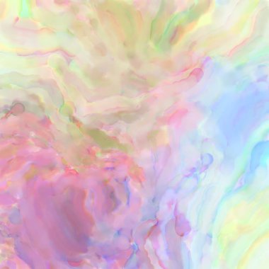 Soyut doku. Yüzeyde etkileyici el yapımı suluboya. Suluboya fırça darbeleri. Modern sanat. Çok renkli arkaplan. Çağdaş duvar sanatı. Renkli bir fon. 2d illüstrasyon.