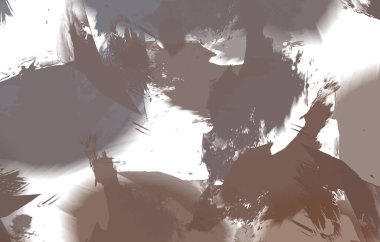 Renkli fırça darbelerinin 2B çizimi. Dekoratif doku resmi. Canlı boya desenli arka plan. Kaotik fırça darbeleri resim.