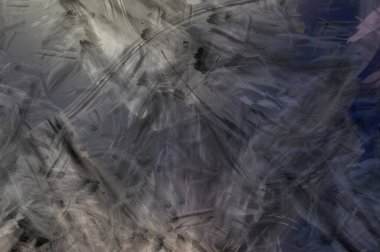 Modern sanat. Taranmış Boyalı Soyut Arkaplan. Fırça darbesi ile boyanmış. Boya darbeleri. 2B Görüntü