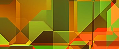 Üçgen arka planda üst üste dizayn ediliyor. Soyut geometrik duvar kağıdı. Geometrik renkli üçgen şekiller.