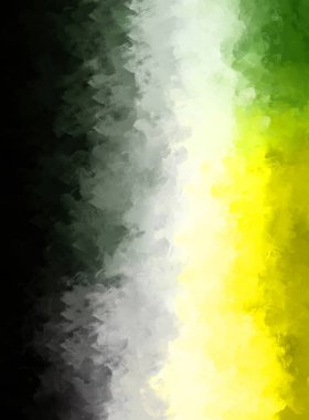 Yaratıcı soyut resim. Artistik fırça darbeleriyle donatılmış. Renkli ve canlı bir illüstrasyon. boyalı sanat.