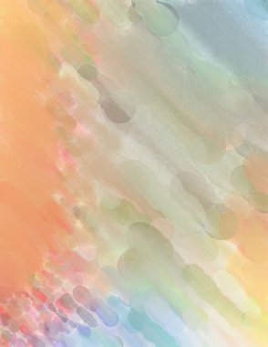 Çağdaş sanat. El yapımı resim. Modern sanat eserleri. Yüzeyde suluboya fırça darbeleriyle resim yapmak. 2D çizim. Sanatsal arkaplan resmi. Tablo üzerinde soyut resim. Renkli doku.