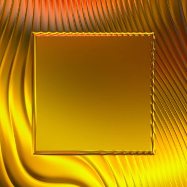 Soyut çerçeveli arkaplan. Renkli, canlı, dalgalı bir duvar kağıdı. Merkezi çerçeveli yaratıcı grafik 2d çizim. Dinamik şekilli modaya uygun sıvı örtüsü.