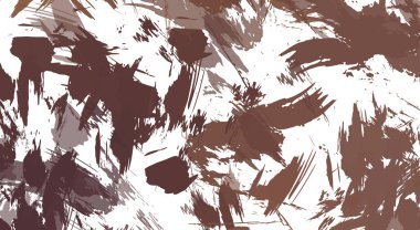 Renkli fırça darbelerinin 2B çizimi. Dekoratif doku resmi. Canlı boya desenli arka plan. Kaotik fırça darbeleri resim.