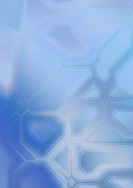 Renkli ve canlı geometrik şekiller katmanları var. Bir teknoloji planının dijital illüstrasyonu. Gelecekçi tasarım şablonu.