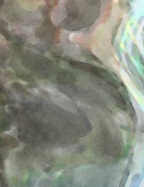 2D çizim. Sanatsal arkaplan resmi. Tablo üzerinde soyut resim. Çağdaş sanat. El yapımı resim. Renkli doku. Modern sanat eserleri. Yüzeyde suluboya fırça darbeleriyle boyama.