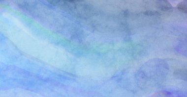 Pastel renklerde suluboya resim. Poster, duvar sanatı, afiş, kart, kitap kapağı ya da ambalaj için rahatlatıcı kompozisyonun yumuşak renkli çizimi. Modern fırça darbeleri resim.