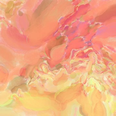 Soyut doku. Yüzeyde etkileyici el yapımı suluboya. Suluboya fırça darbeleri. Modern sanat. Çok renkli arkaplan. Çağdaş duvar sanatı. Renkli bir fon. 2d illüstrasyon.