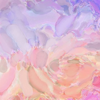 Soyut doku. Yüzeyde etkileyici el yapımı suluboya. Suluboya fırça darbeleri. Modern sanat. Çok renkli arkaplan. Çağdaş duvar sanatı. Renkli bir fon. 2d illüstrasyon.