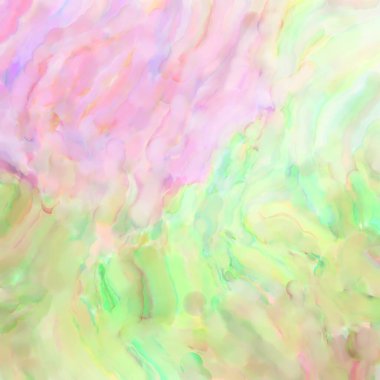 Soyut doku. Yüzeyde etkileyici el yapımı suluboya. Suluboya fırça darbeleri. Modern sanat. Çok renkli arkaplan. Çağdaş duvar sanatı. Renkli bir fon. 2d illüstrasyon.