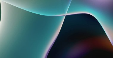 Soyut arkaplan. Değişken renk değişim dalgaları, dinamik hareketlerle. Işık dalgalarının neon renkli soyut tasarımı. Duvar kağıdı, afiş, arkaplan, kart, kitap illüstrasyonu, web sitesi.