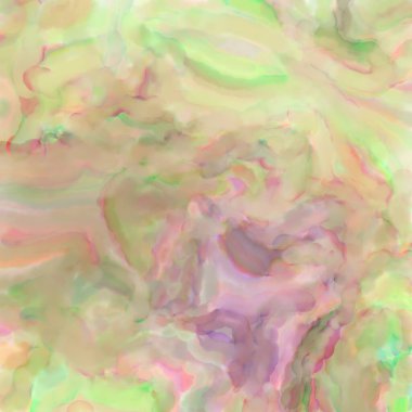 Pastel renklerde suluboya resim. Poster, duvar sanatı, afiş, kart, kitap kapağı ya da ambalaj için rahatlatıcı kompozisyonun yumuşak renkli çizimi. Modern fırça darbeleri resim.