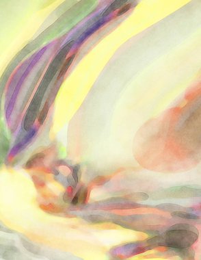 Çılgın suluboya şablonu. Yaratıcı soyutlama. Modern sanat eserleri. 2D çizim. Dijital doku duvar kağıdı. Sanatsal sulu arkaplan malzemesi.