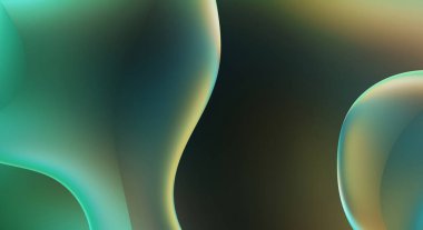 Soyut arkaplan. Değişken renk değişim dalgaları, dinamik hareketlerle. Işık dalgalarının neon renkli soyut tasarımı. Duvar kağıdı, afiş, arkaplan, kart, kitap illüstrasyonu, web sitesi.