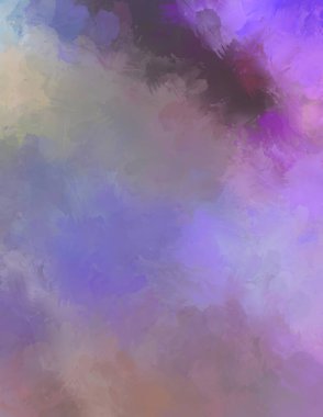 Modern sanat. Taranmış Boyalı Soyut Arkaplan. Fırça darbesi ile boyanmış. Boya darbeleri. 2B Görüntü.