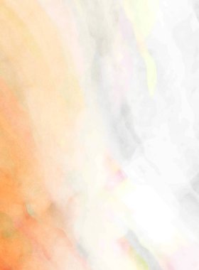 Yumuşak suluboya duvar kağıdı. Hafifçe fırçalanmış renkleri olan sanatsal bir resim. Pastel renkler arkaplana dokunmuş. Soyut duvar sanatı..