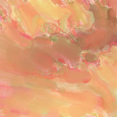 El yapımı sürreal soyut desenli suluboya. Modern sanatsal resim. 2D çizim. Arkaplan boyası karışımı. Yaratıcı duvar sanatı. Çağdaş sanat.