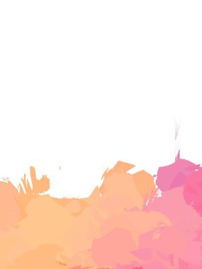 Taranmış Boyalı Soyut Arkaplan. Vahşi kaotik fırça darbeleri. Boya darbeleri. 2D İllüstrasyon. Fırça darbeli resim. 