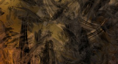 Modern sanat. Taranmış Boyalı Soyut Arkaplan. Fırça darbesi ile boyanmış. Boya darbeleri. 2B Görüntü