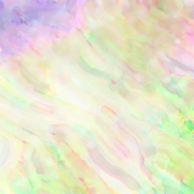 Pastel renklerde suluboya resim. Poster, duvar sanatı, afiş, kart, kitap kapağı ya da ambalaj için rahatlatıcı kompozisyonun yumuşak renkli çizimi. Modern fırça darbeleri resim.