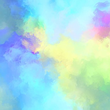 Renkli fırça darbelerinin soyut arkaplanı. fırçalanmış canlı duvar kağıdı. resmedilmiş sanat eseri. Eşsiz ve yaratıcı illüstrasyon.