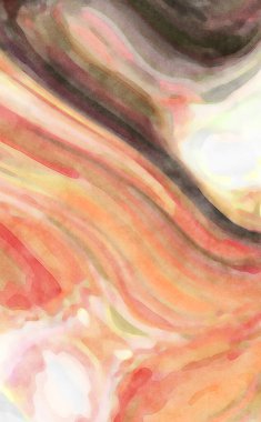 2D çizim. Sanatsal arkaplan resmi. Tablo üzerinde soyut resim. Çağdaş sanat. El yapımı resim. Renkli doku. Modern sanat eserleri. Yüzeyde suluboya fırça darbeleriyle boyama.