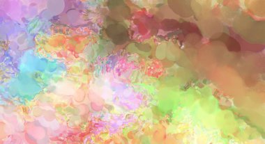 Taranmış Boyalı Soyut Arkaplan. Fırça darbesi ile boyanmış. Boya darbeleri. 2B Görüntü.