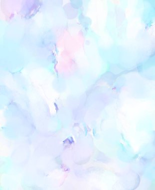 2D çizim. Sanatsal arkaplan resmi. Tablo üzerinde soyut resim. Çağdaş sanat. El yapımı resim. Renkli doku. Modern sanat eserleri. Yüzeyde suluboya fırça darbeleriyle boyama.