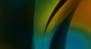 Soyut arkaplan. Renkli dalgalı tasarım duvar kağıdı. yaratıcı grafik 2D çizim. Dinamik şekilli modaya uygun sıvı örtüsü.