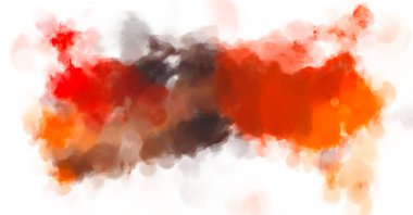 Çılgın suluboya şablonu. Yaratıcı soyutlama. Modern sanat eserleri. 2D çizim. Dijital doku duvar kağıdı. Sanatsal sulu arkaplan malzemesi. 