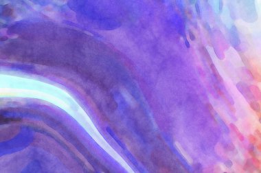 Yumuşak suluboya duvar kağıdı. Hafifçe fırçalanmış renkleri olan sanatsal bir resim. Pastel renkler arkaplana dokunmuş. Soyut duvar sanatı..