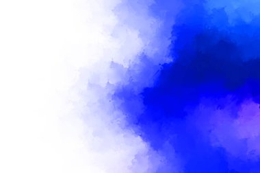 Yaratıcı soyut resim. Artistik fırça darbeleriyle donatılmış. Renkli ve canlı bir illüstrasyon. boyalı sanat.