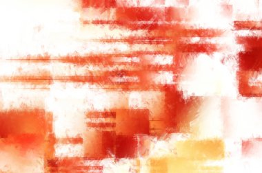 Modern sanat. Renkli çağdaş sanat eserleri. Renkli boya darbeleri. Soyut arkaplanda fırça darbeleri. Fırça boyası. Eşsiz duvar sanatı.