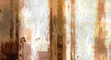 Soyut arkaplanda pürüzlü fırça darbeleri. Fırça boyası. Renkli boya darbeleri. Eşsiz duvar sanatı. Tuvaldeki modern sanat. Renkli çağdaş sanat eserleri. 