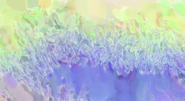 Aquarel Abstract Schilderen Met Pastelkleuren Zachte Kleur Geschilderde Illustratie Van — Stockfoto