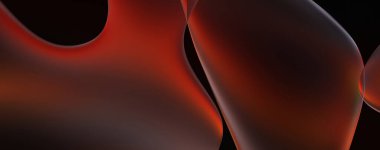 Soyut arkaplan. Değişken renk değişim dalgaları, dinamik hareketlerle. Işık dalgalarının neon renkli soyut tasarımı. Duvar kağıdı, afiş, arkaplan, kart, kitap illüstrasyonu, web sitesi.